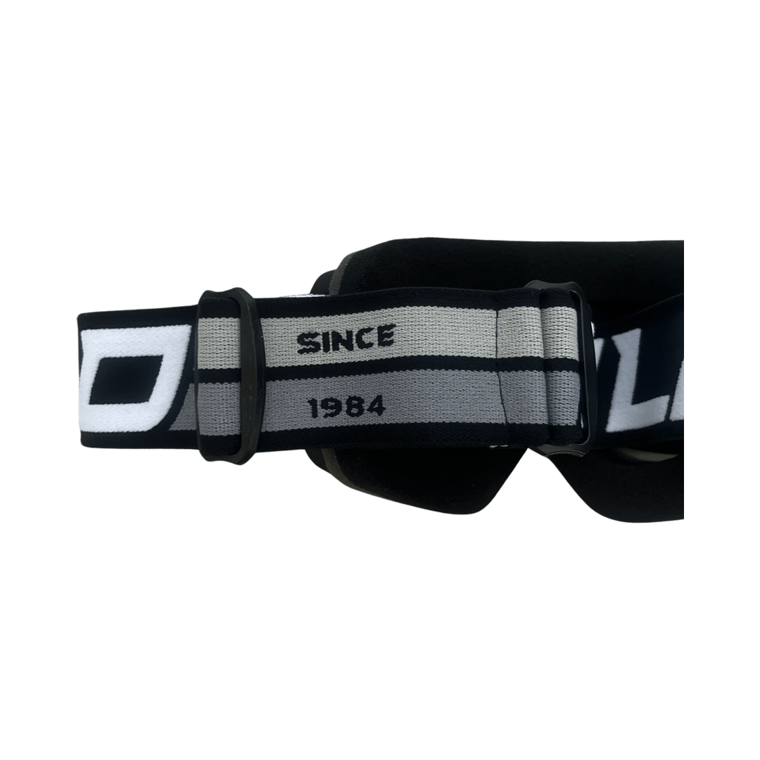 Milosport Team Magna Snow Goggle in White and Chrome with a Low Light Yellow Replacement Lens - M I L O S P O R T