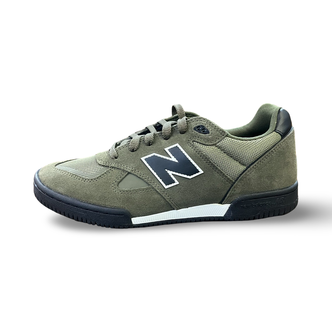 New Balance Numeric Tom Knox 600 D Skate Shoe in Olive and Black - M I L O S P O R T