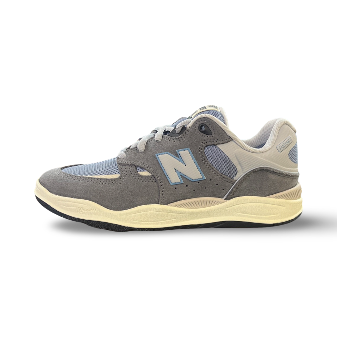 New Balance Numeric 1010 Tiago Skate Shoe in Grey and Aqua - M I L O S P O R T
