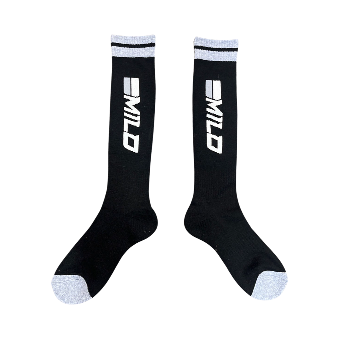 Milosport Authentic Snow Sock in Black and White - M I L O S P O R T