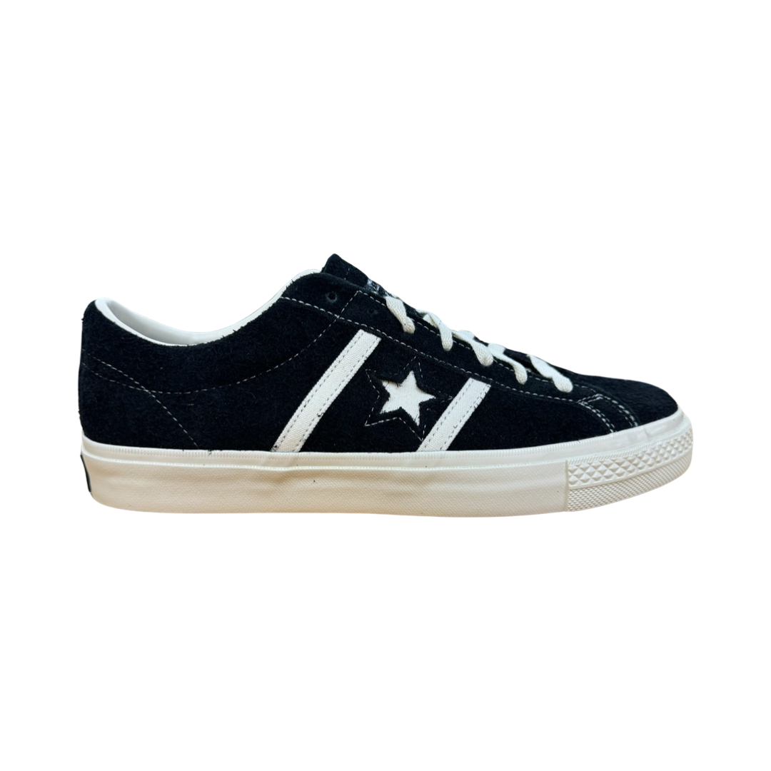 Converse One Star Academy Pro Ox Skate Shoe in Black and White - M I L O S P O R T