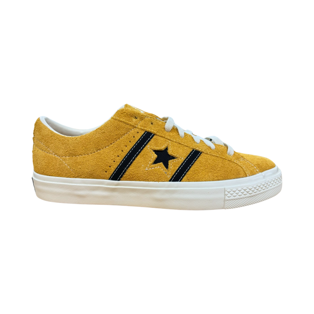 Converse One Star Academy Pro Ox Skate Shoe in Sunflower Yellow Gold and Black - M I L O S P O R T