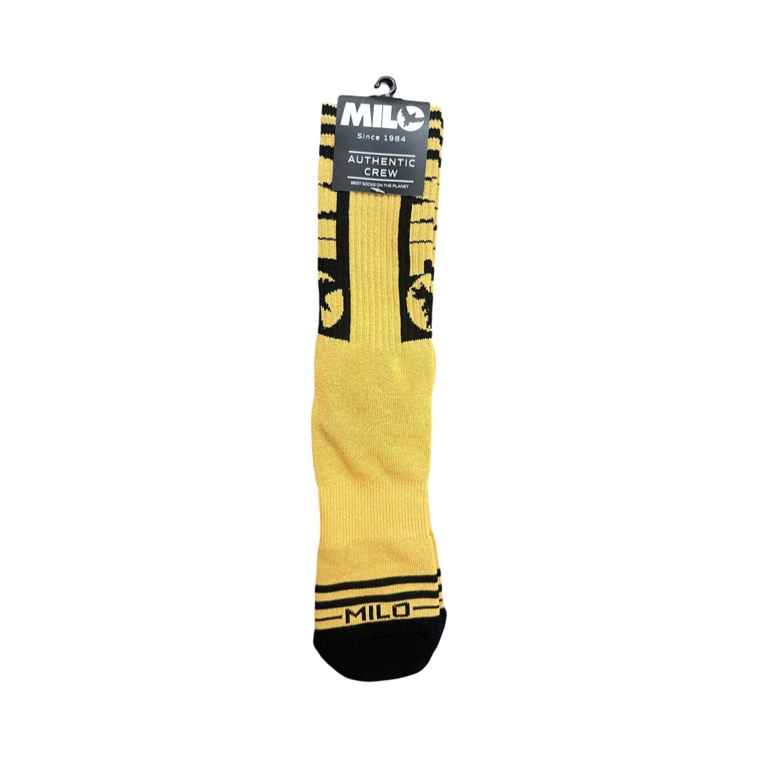 Milosport Block Logo Authentic Socks - M I L O S P O R T