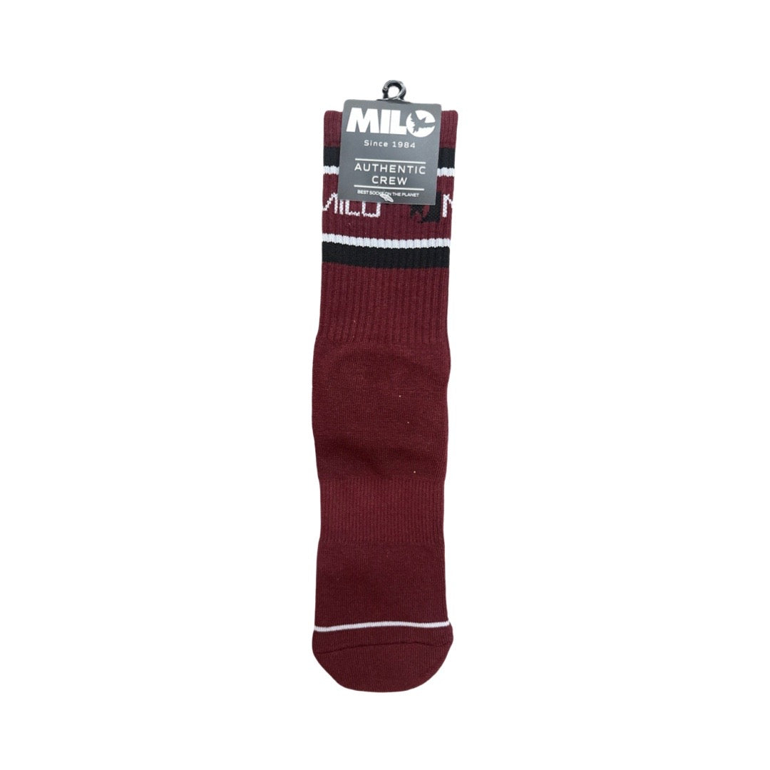 Milosport Flag Logo Authentic Socks - M I L O S P O R T