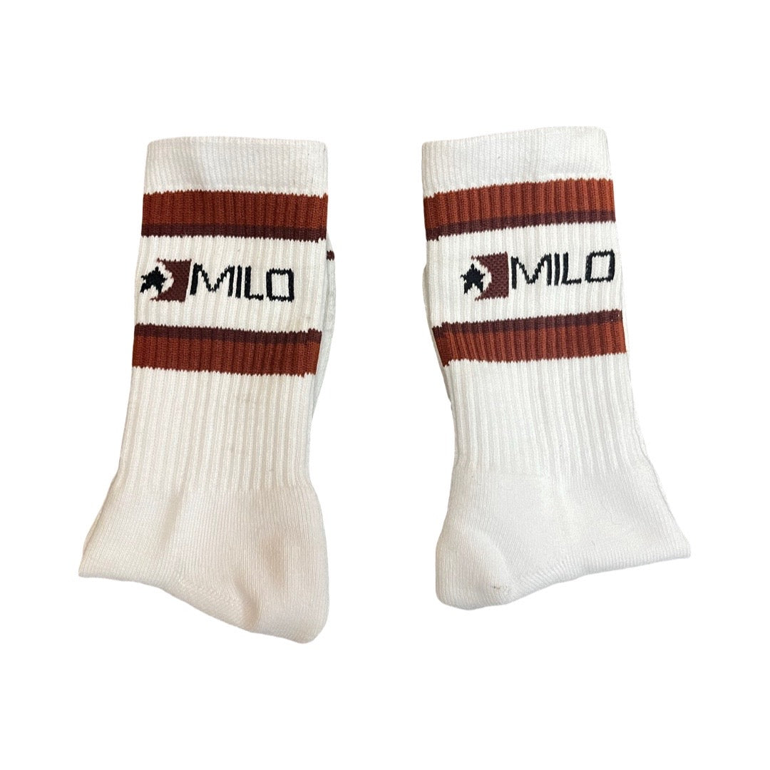 Milosport Flag Logo Authentic Socks - M I L O S P O R T