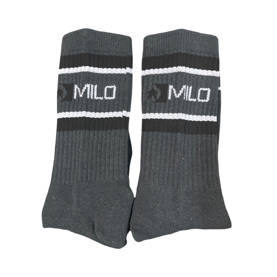 Milosport Flag Logo Authentic Socks - M I L O S P O R T