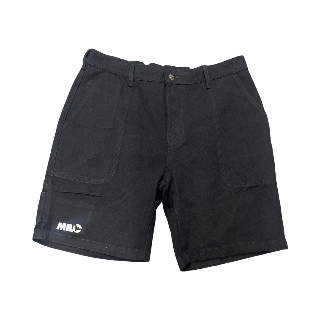 Milosport Classic Painter Shorts in Black - M I L O S P O R T