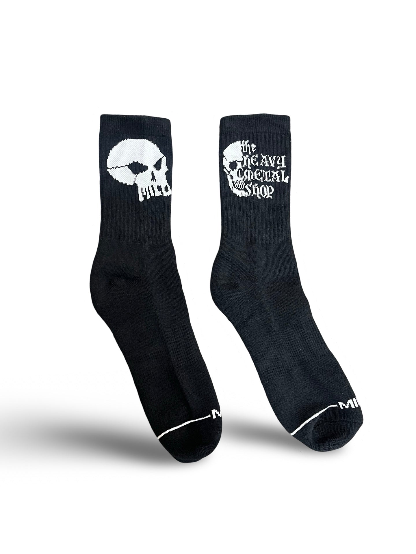 Milosport x Heavy Metal Shop Sock in Metal Black - M I L O S P O R T