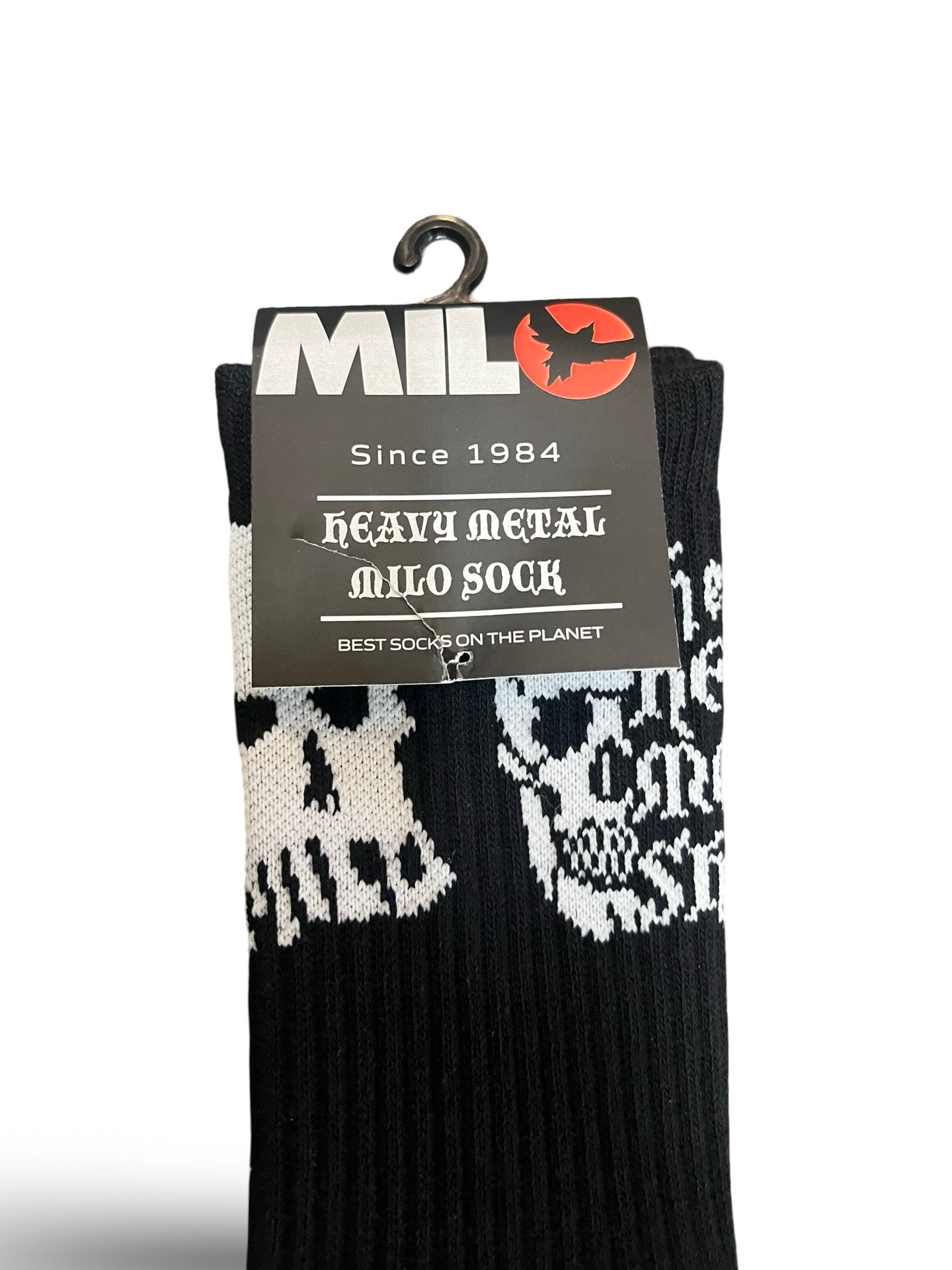 Milosport x Heavy Metal Shop Sock in Metal Black - M I L O S P O R T