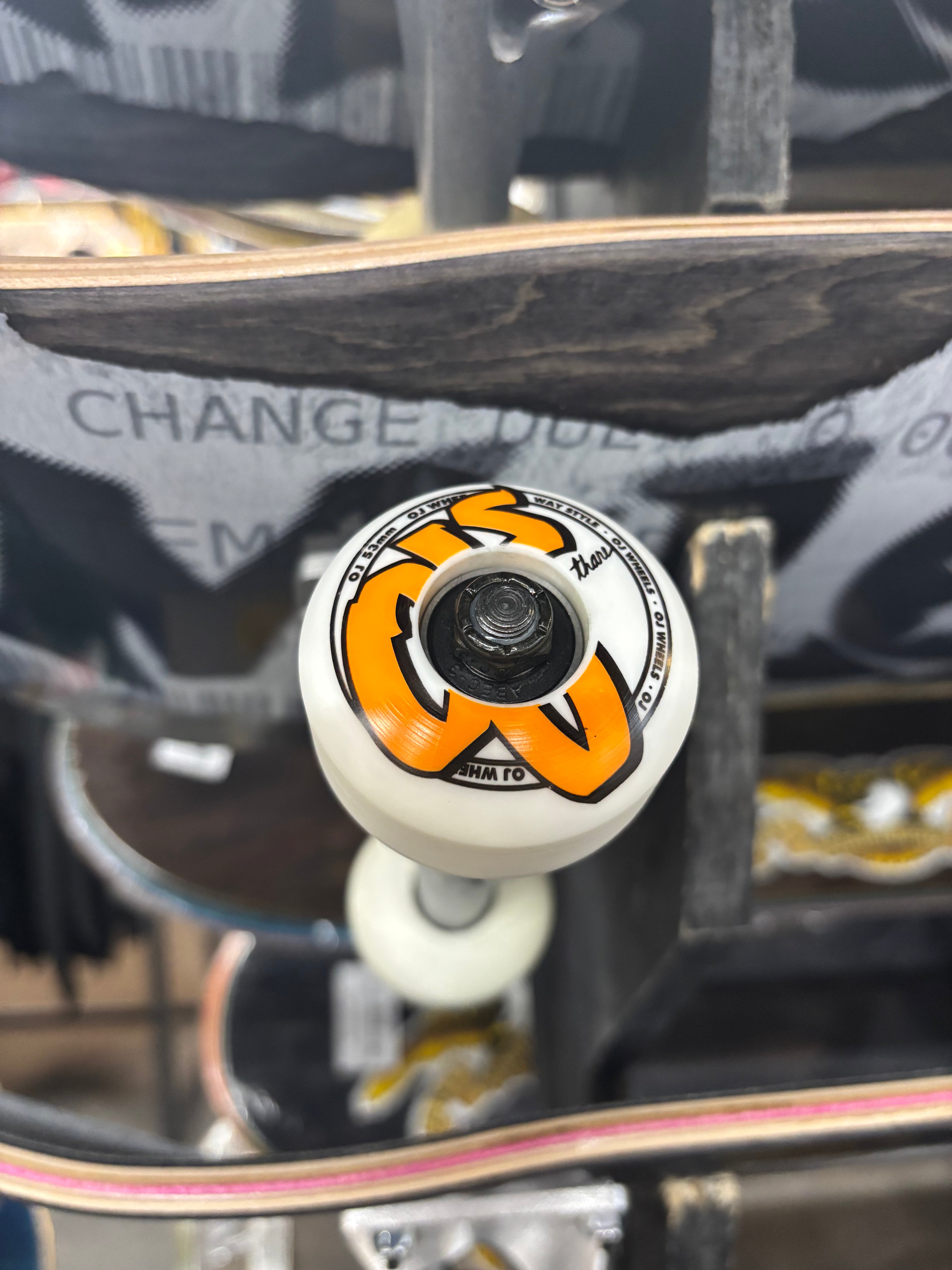Milosport Ransom Skateboard Complete w/ Bullet Trucks and OJ Wheels