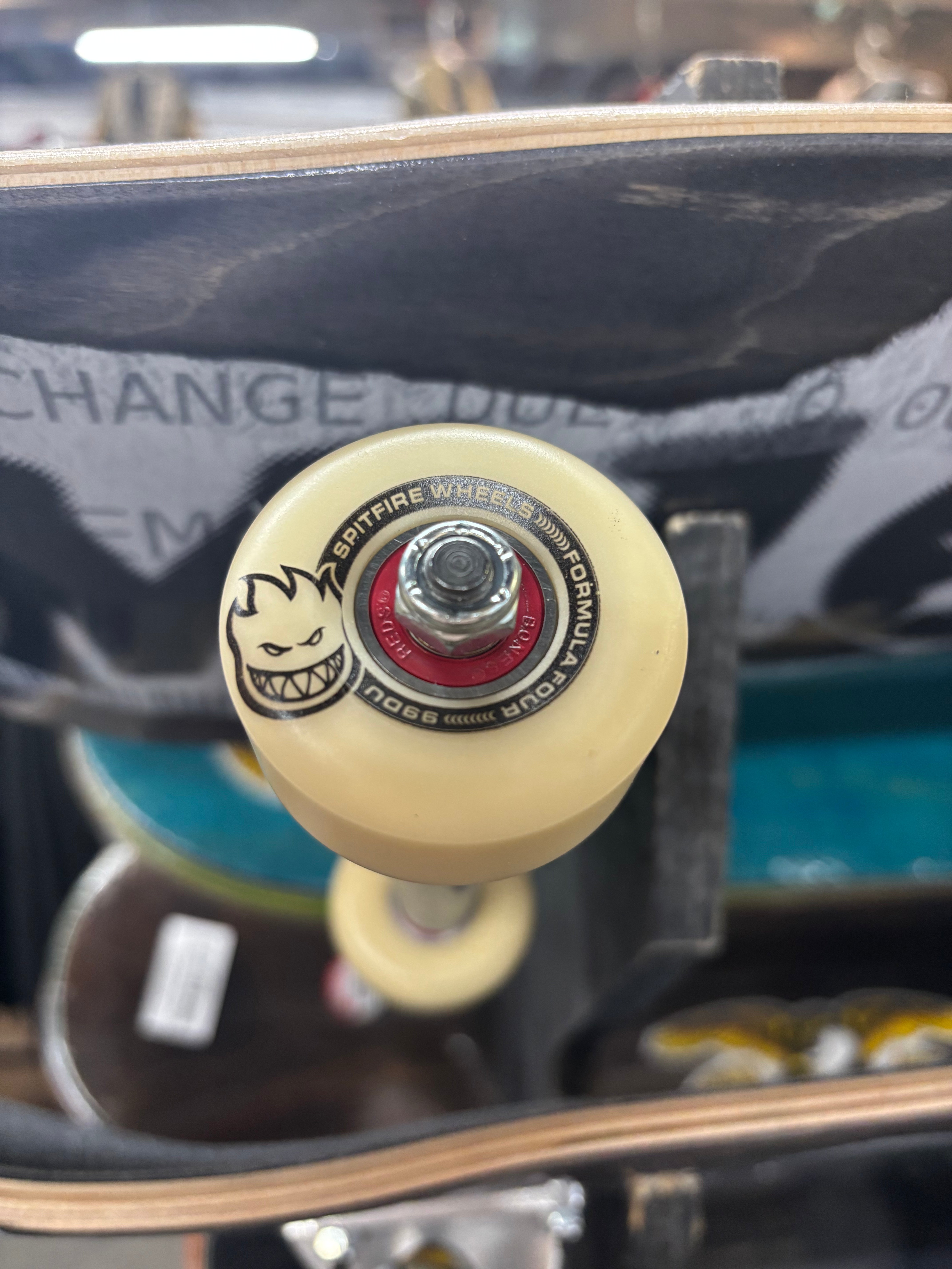 Milosport Ransom Skateboard Complete w/ Bullet Trucks and Spitfire Wheels