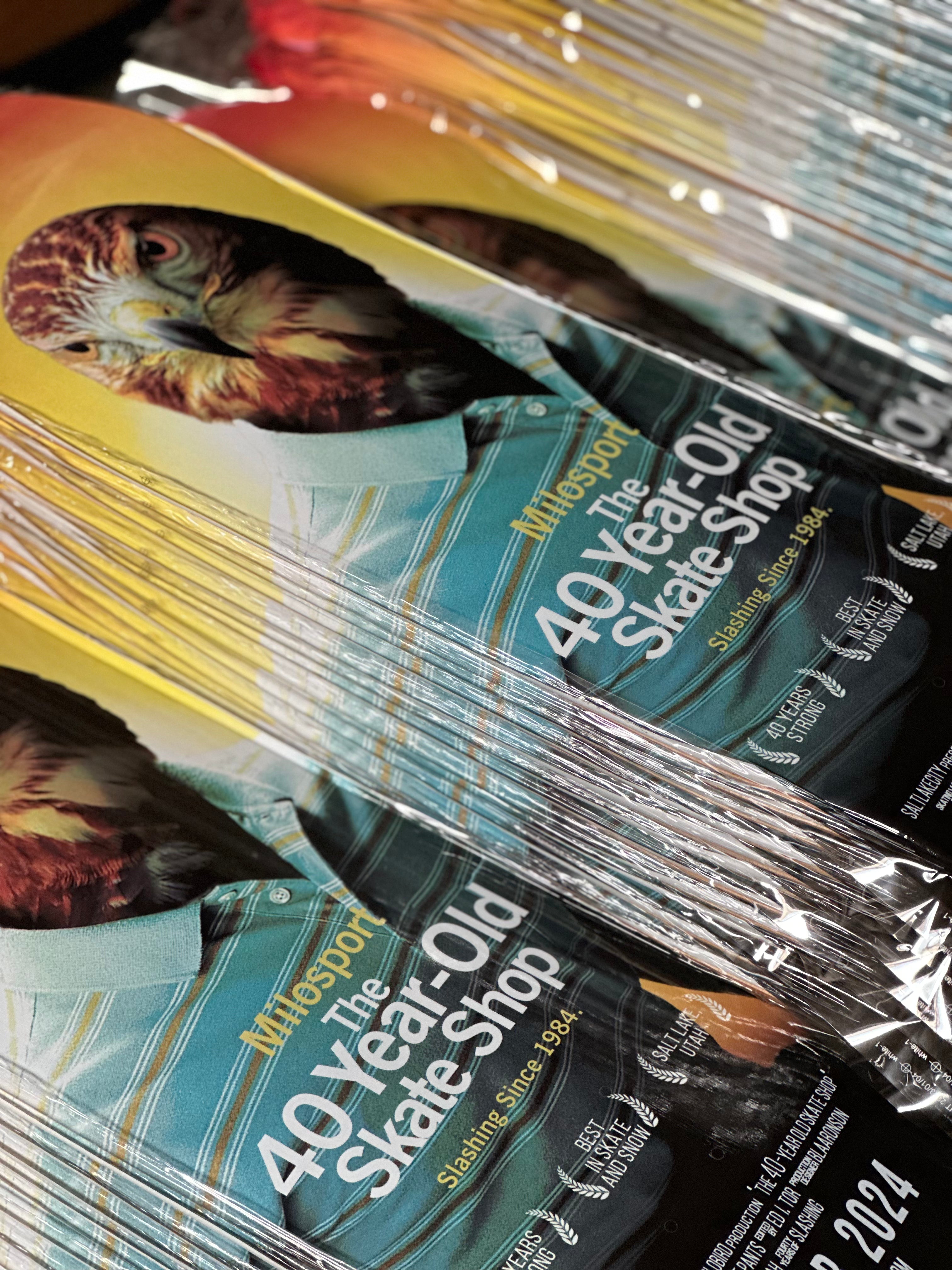 Milosport The Forty Skateboard Deck - M I L O S P O R T