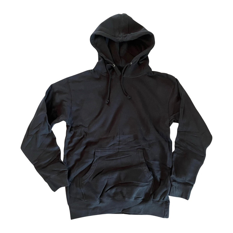 Milosport 40 Years Strong Heavyweight Hoodie in Black - M I L O S P O R T