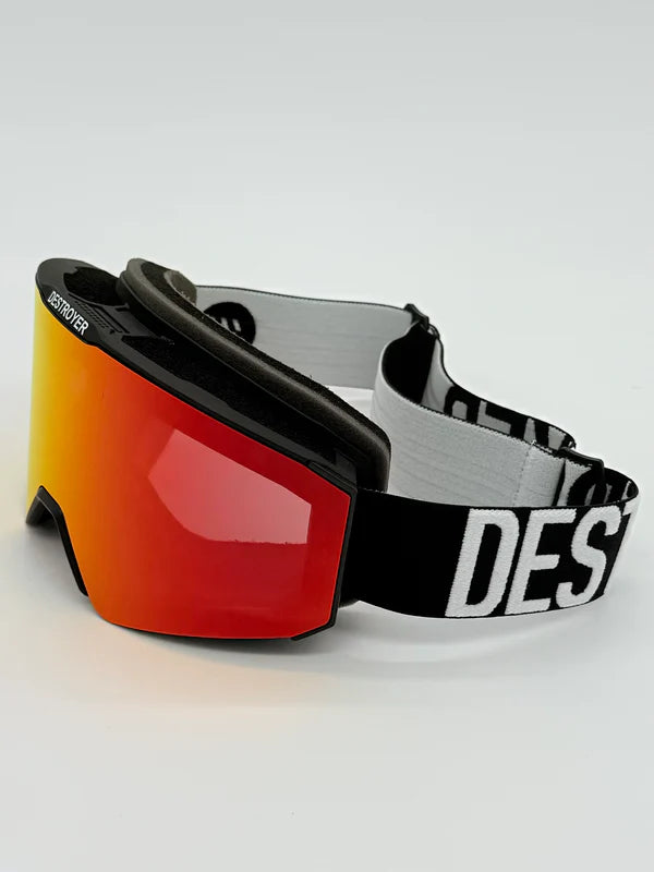 snow goggles oakley The Oakley Target Line L Snow Goggle in Matte Black Frames and a Dark Grey Lens Love and Destroy Black