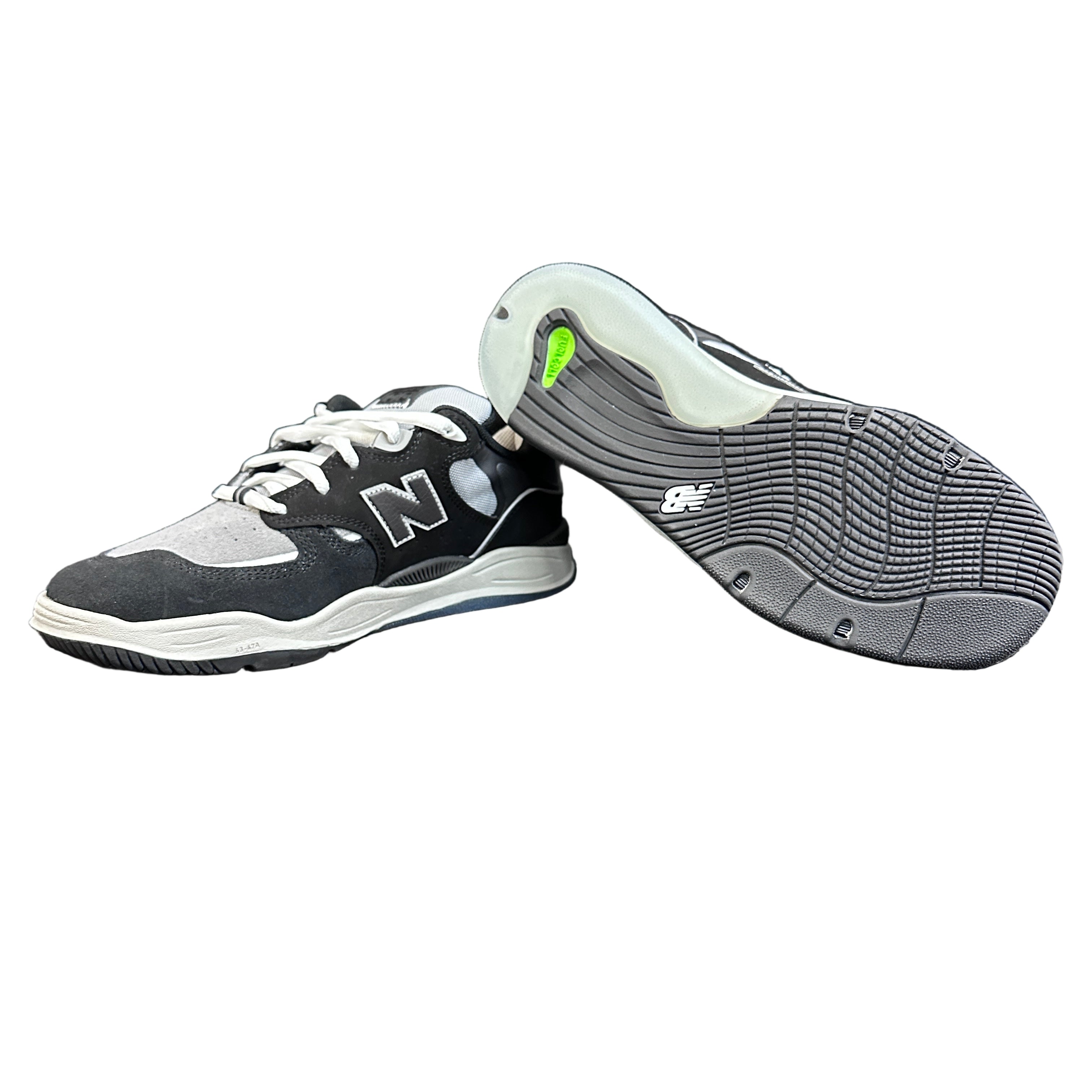 New Balance Numeric Tiago 1010 Shoe in Black & Grey NM1010GG - M I L O S P O R T