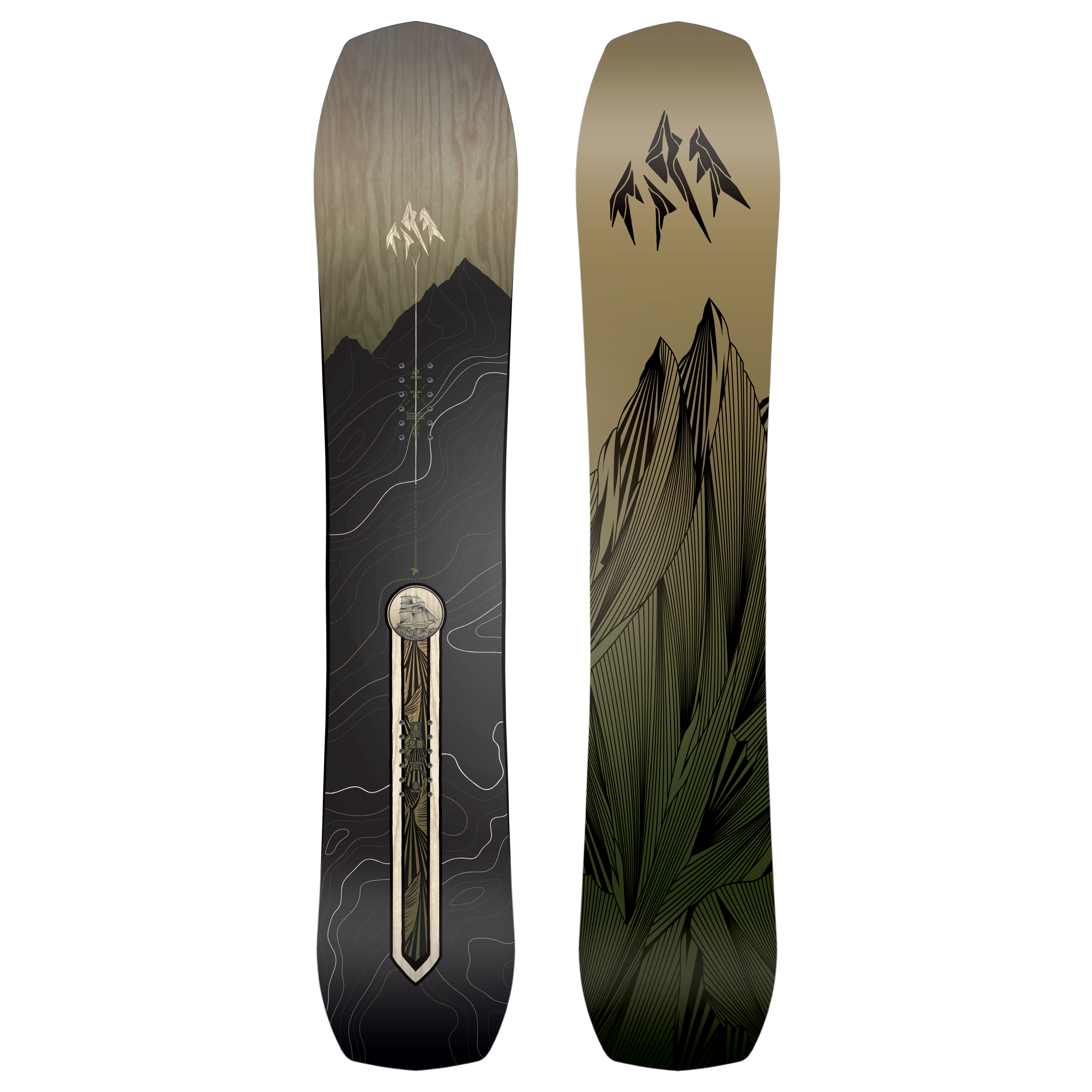 Jones Flagship Junior Snowboard 2027 snowboarding gear with a sleek design, ideal for young riders on snowy slopes.