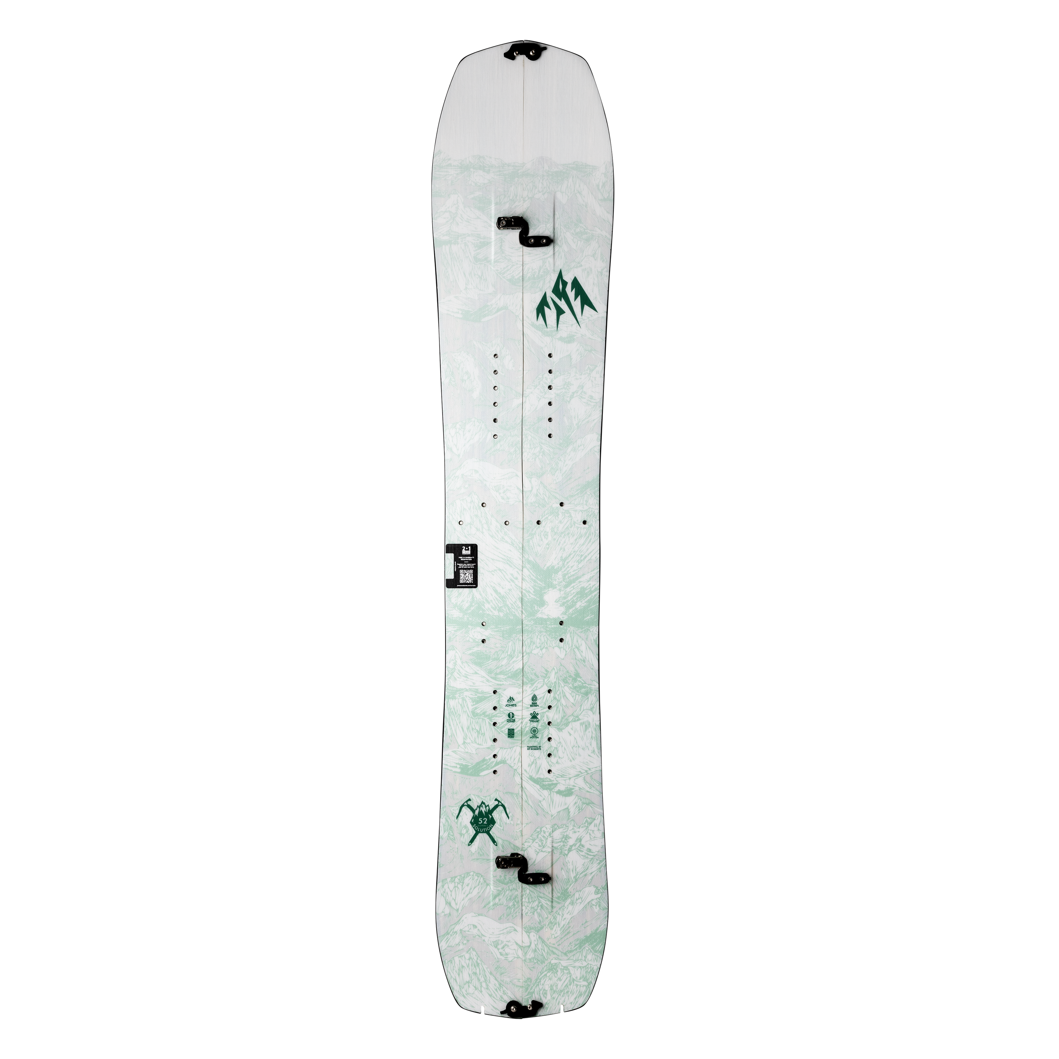 Jones Women's Solution Splitboard for snowboarding in 2027, featuring a sleek design and high-performance snowboarding features.
