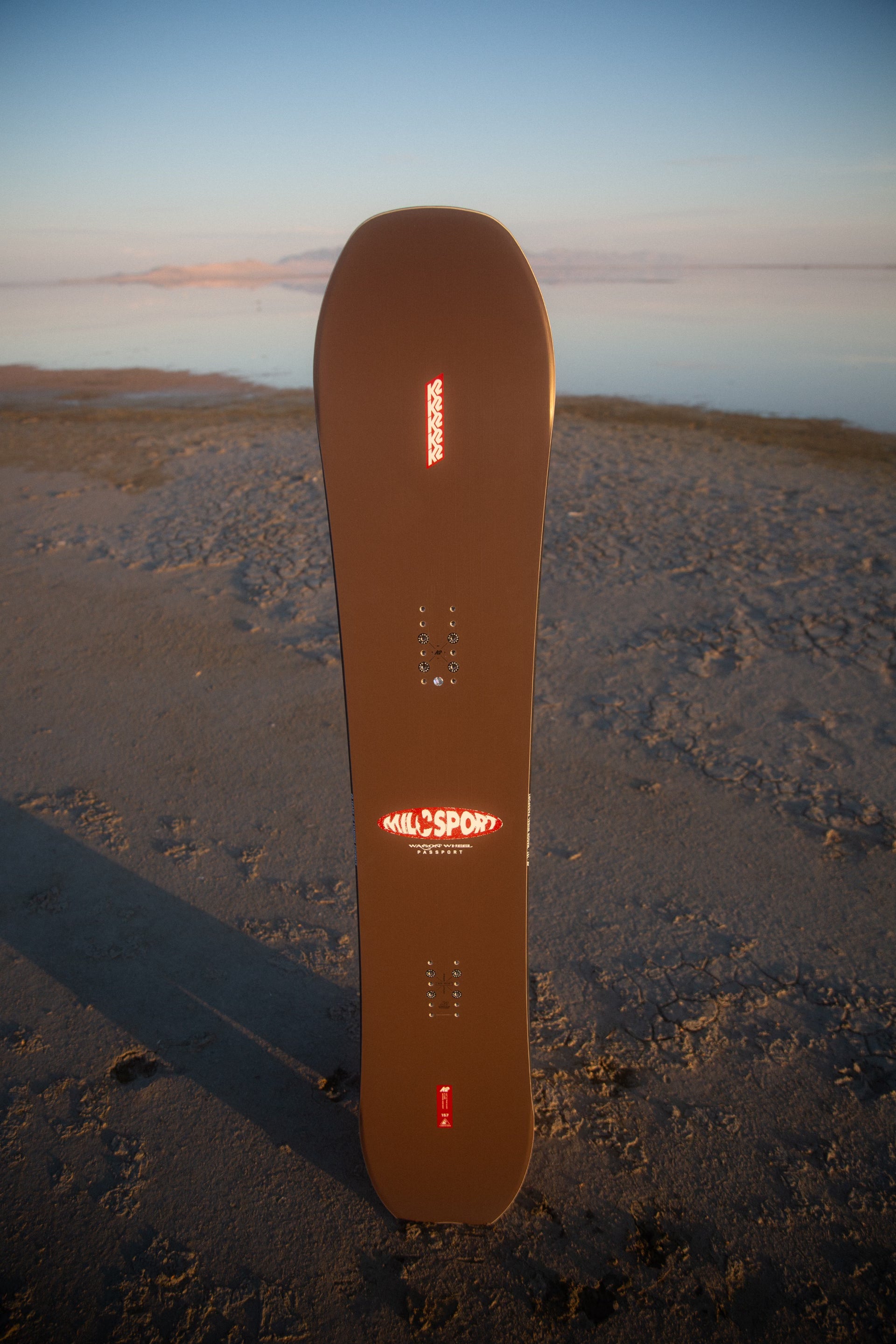 K2 x Milosport Wagon Wheel Passport Snowboard 2025 - M I L O S P O R T