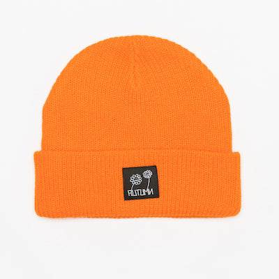 Autumn Label Beanie in Orange 2024 - M I L O S P O R T