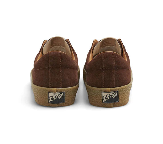 Last Resort AB VM002 Suede Lo Skate Shoe in Choc Brown and Gum - M I L O S P O R T