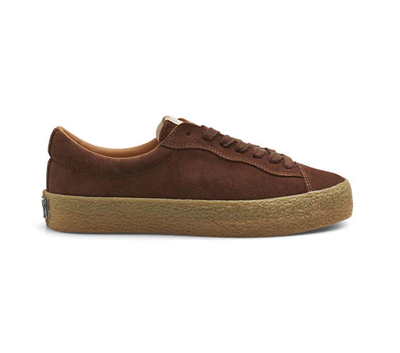 Last Resort AB VM002 Suede Lo Skate Shoe in Choc Brown and Gum - M I L O S P O R T