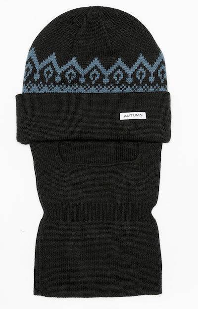 Autumn Mask Beanie in Black 2024 - M I L O S P O R T