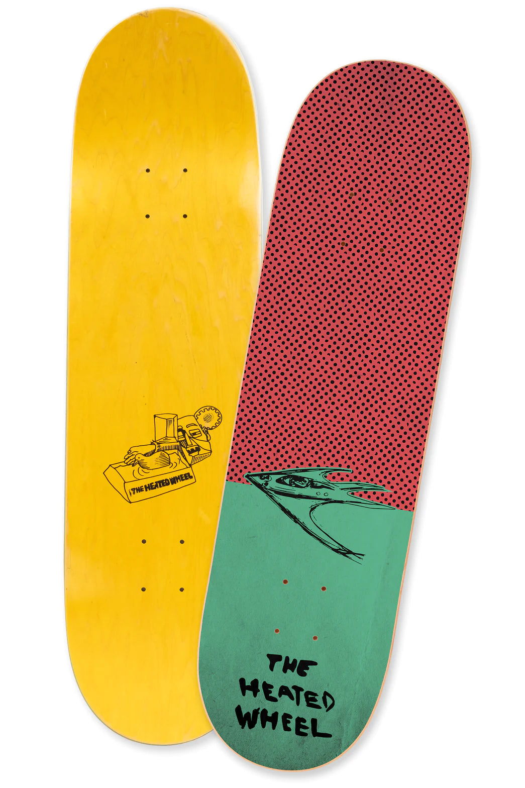 Heated Wheel Mig 3 Skateboard Deck - M I L O S P O R T
