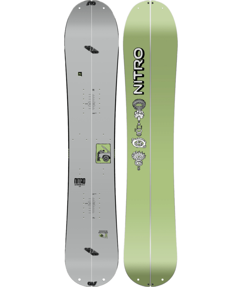 nitro poler snowboard The Nitro Alternator Split Snowboard 2026
