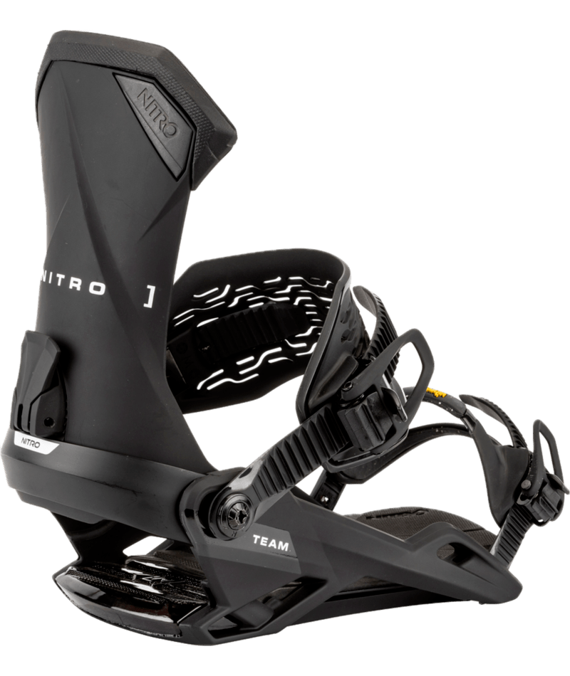 nitro machine snowboard binding Nitro Team (Ultra Black) Snowboard Bindings 2026