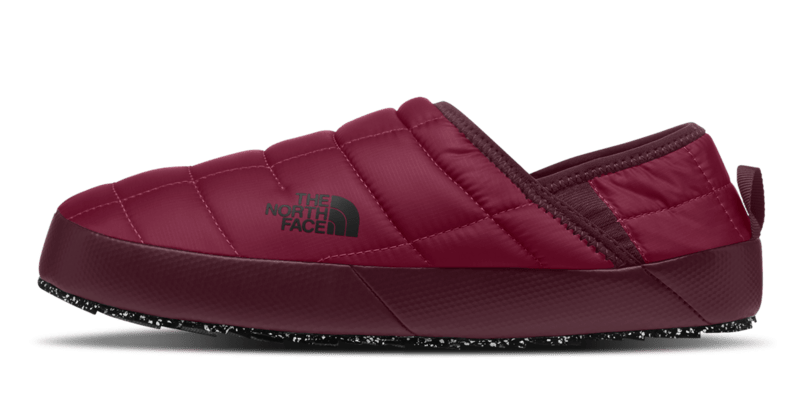 North Face Womens ThermoBall Traction Mule V Slippers in Beetroot and Alpine Plum - M I L O S P O R T
