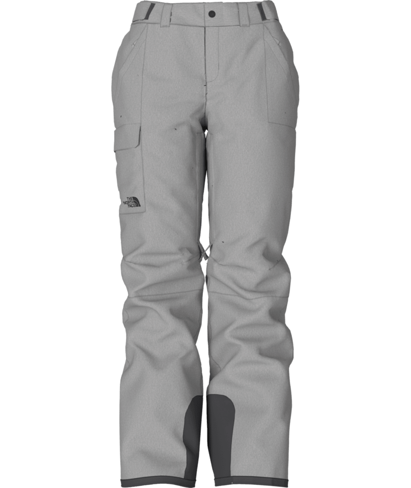 The North Face Womens Freedom Insulated Snow Pant in TNF Medium Grey Heather 2024 - M I L O S P O R T