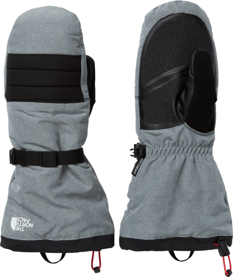 The North Face Mens Montana Mitten in TNF Medium Grey Heather 2024 - M I L O S P O R T