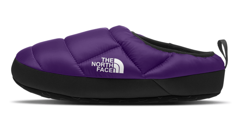 North Face NSE Tent Mule IV Slippers in Purple and Black - M I L O S P O R T