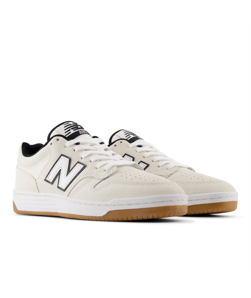 New Balance Numeric NM 480 Shoe in White - M I L O S P O R T