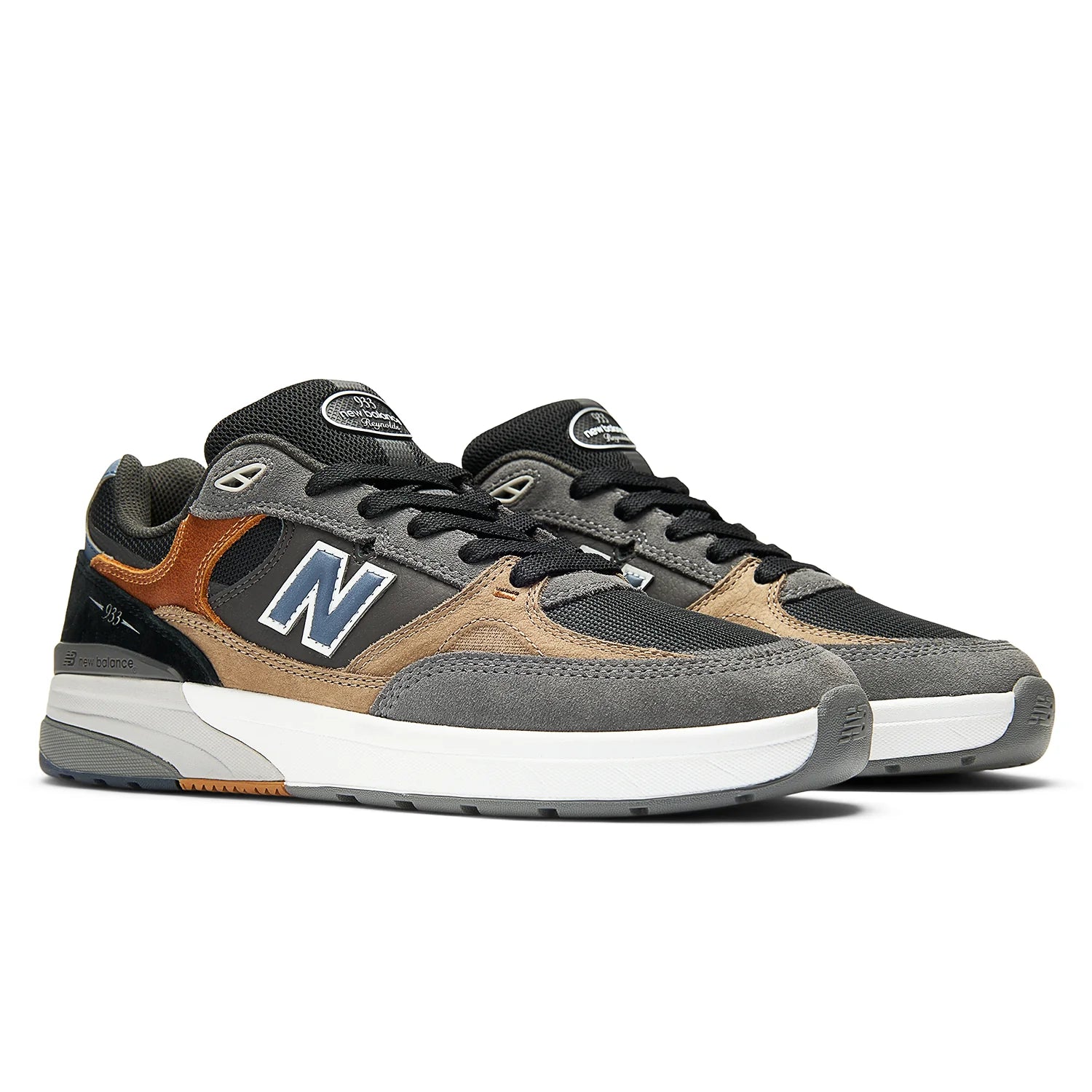 New Balance Numeric 933 Andrew Reynolds Skate Shoe in Castlerock and Vintage Indigo