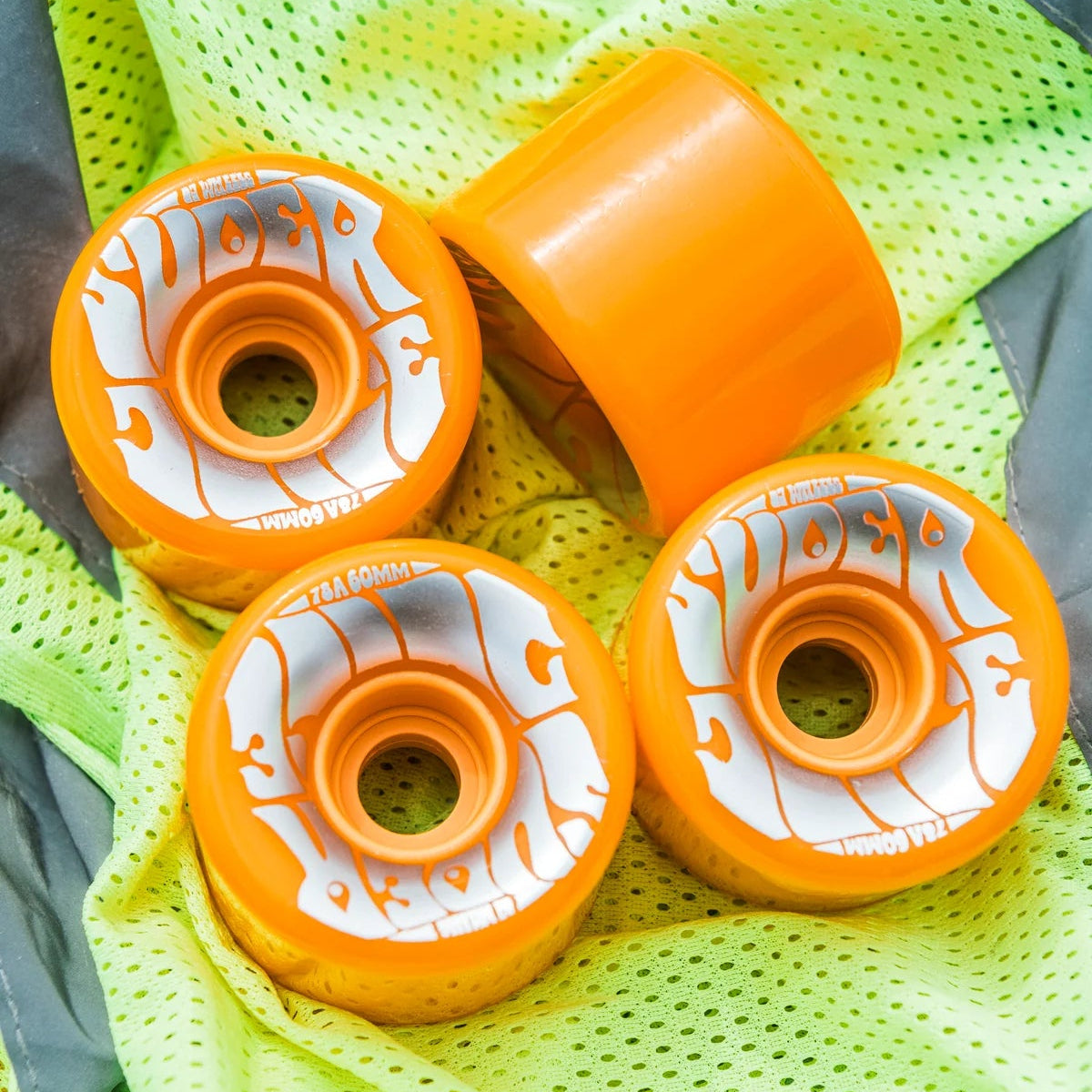 OJ Wheels Super Juice 60mm Neon Orange 78a Lifestyle Milosport