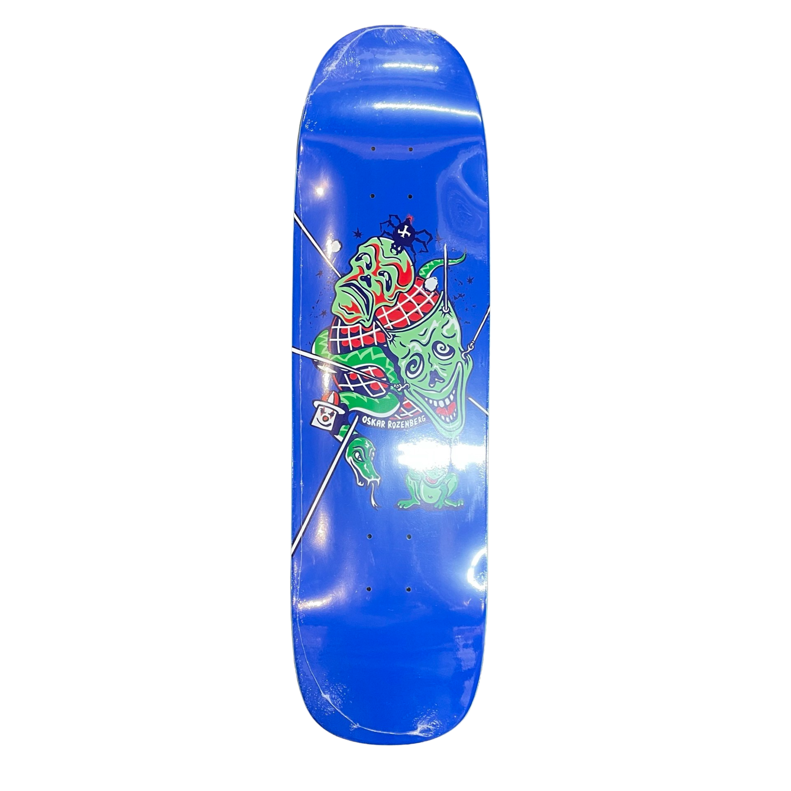Polar Skate Co Oskar Rozenberg The Mask Deck (Blue) P9 - M I L O S P O R T