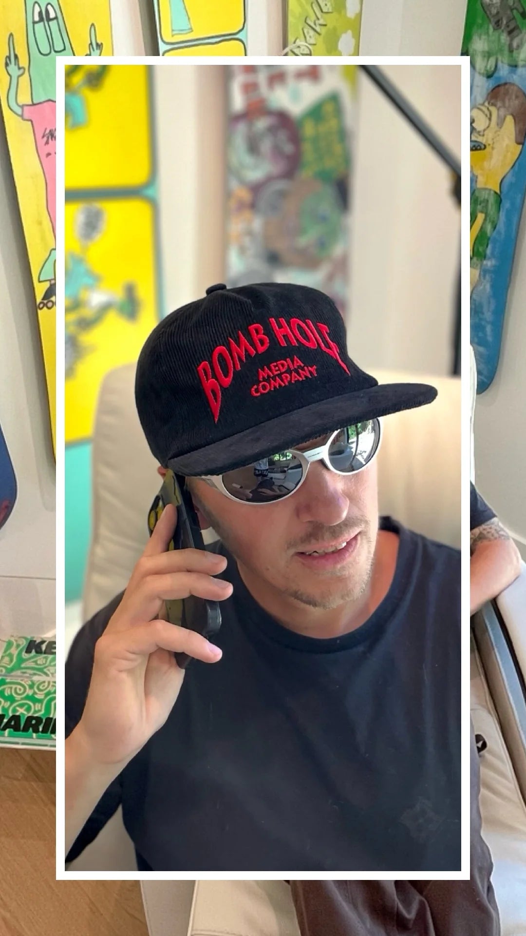 The Bomb Hole Records Cap - M I L O S P O R T