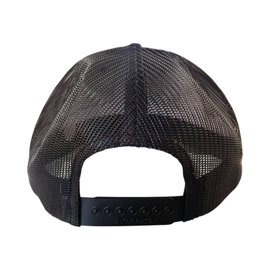 Milosport Brighton Meshback Snapback Hat in Charcoal - M I L O S P O R T