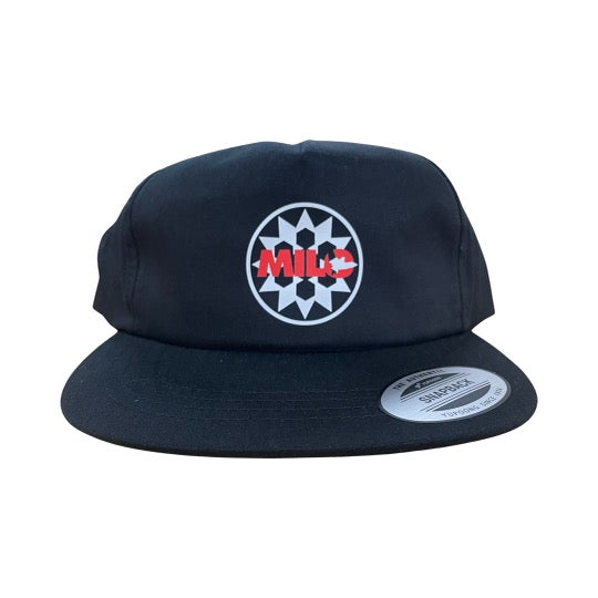 Milosport Brighton Snapback Hat in Black - M I L O S P O R T