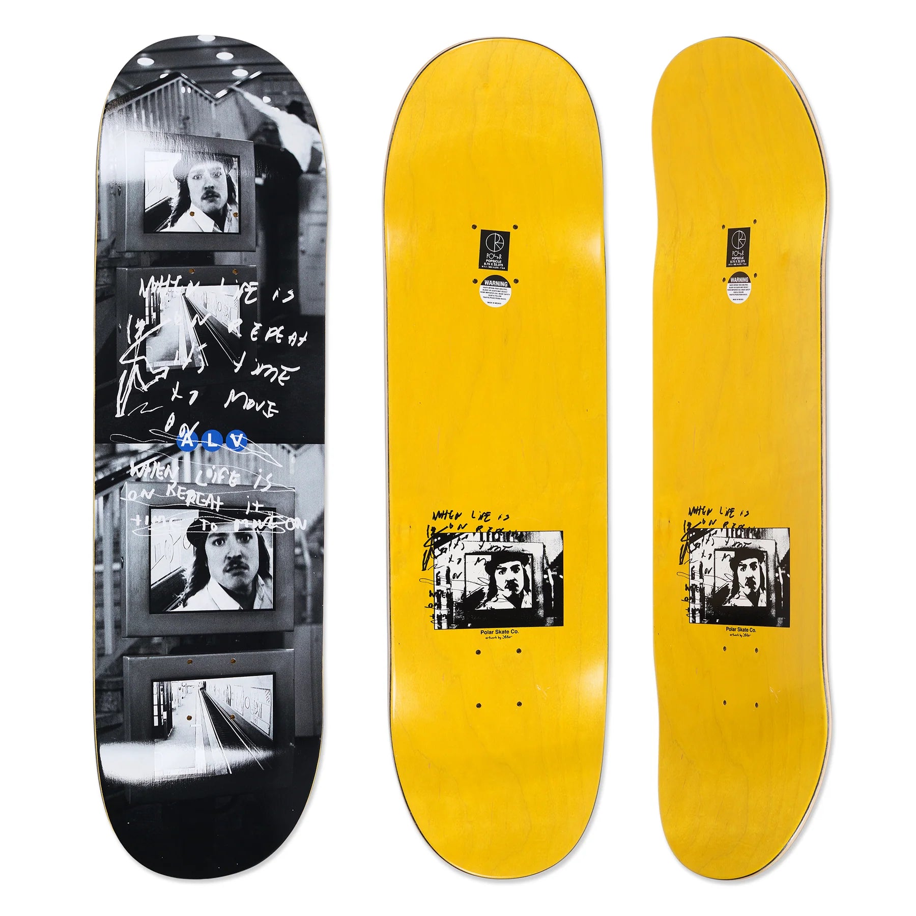 Polar Skate Co. Alv "Märkisches Museum" Skateboard Deck