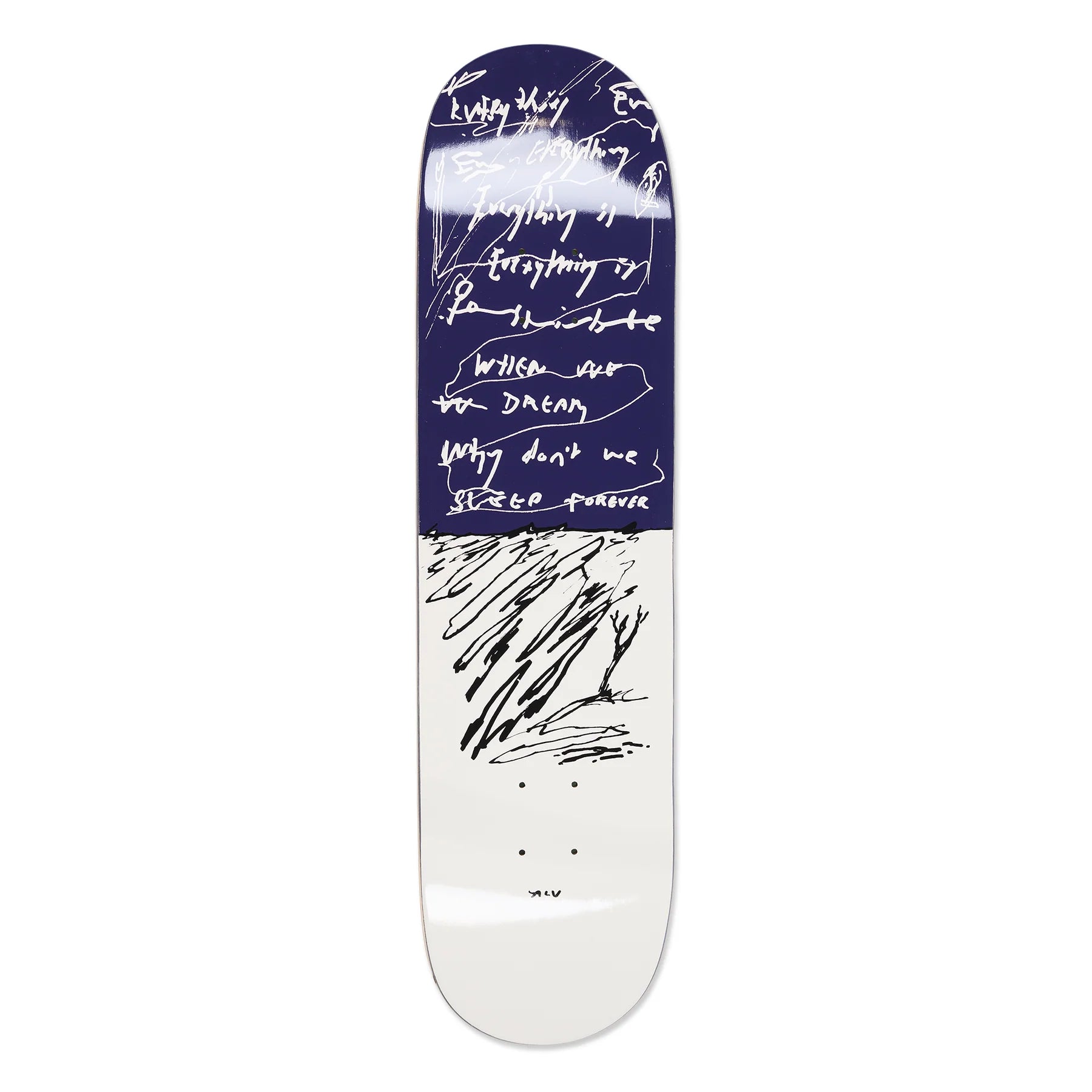 Polar Skate Co. Team Alv "Sleep Forever" Skateboard Deck