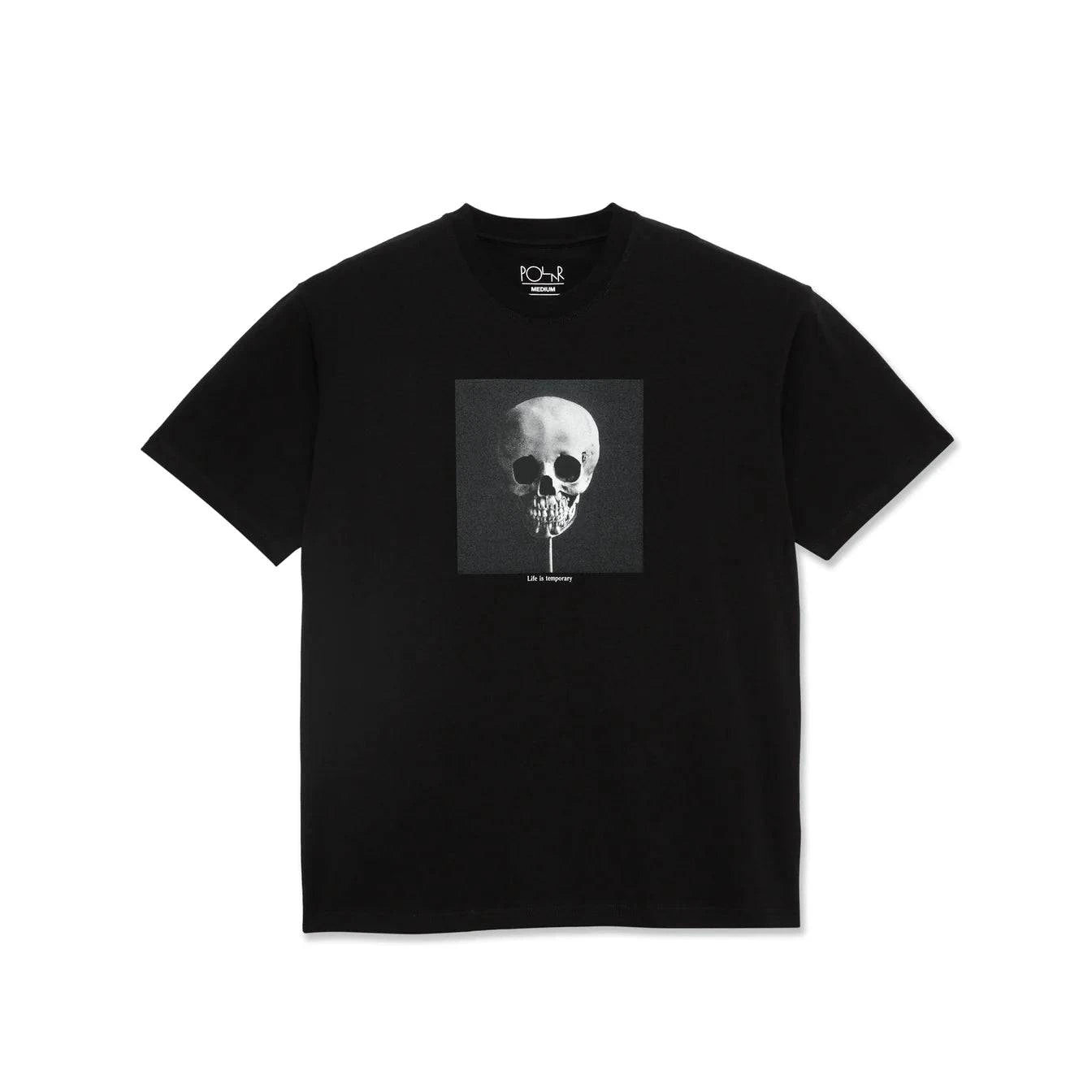 Polar Skate Co Morphology Tee Shirt in Black - M I L O S P O R T