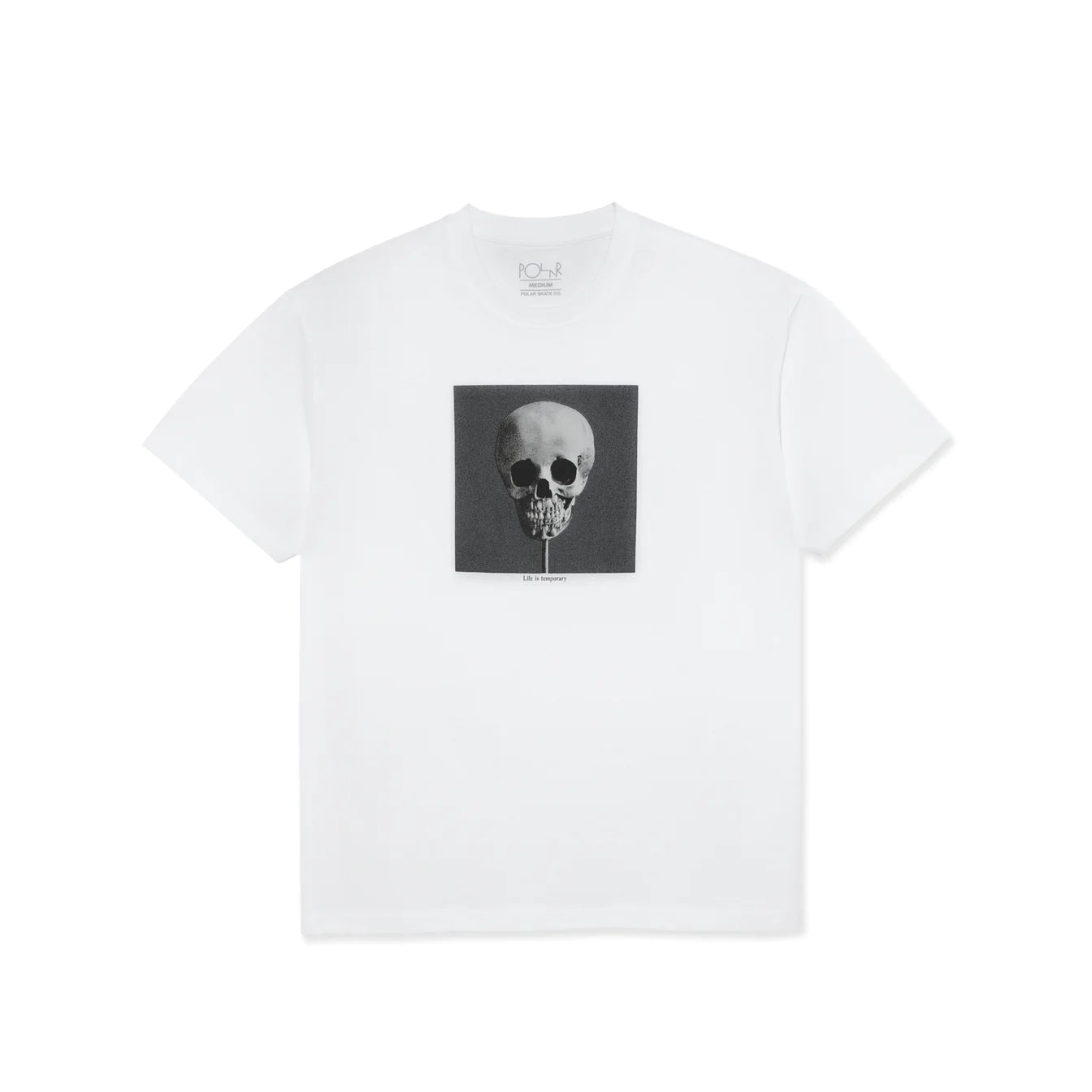 Polar Skate Co Morphology Tee Shirt in White - M I L O S P O R T