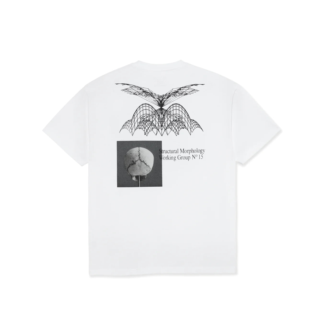 Polar Skate Co Morphology Tee Shirt in White - M I L O S P O R T
