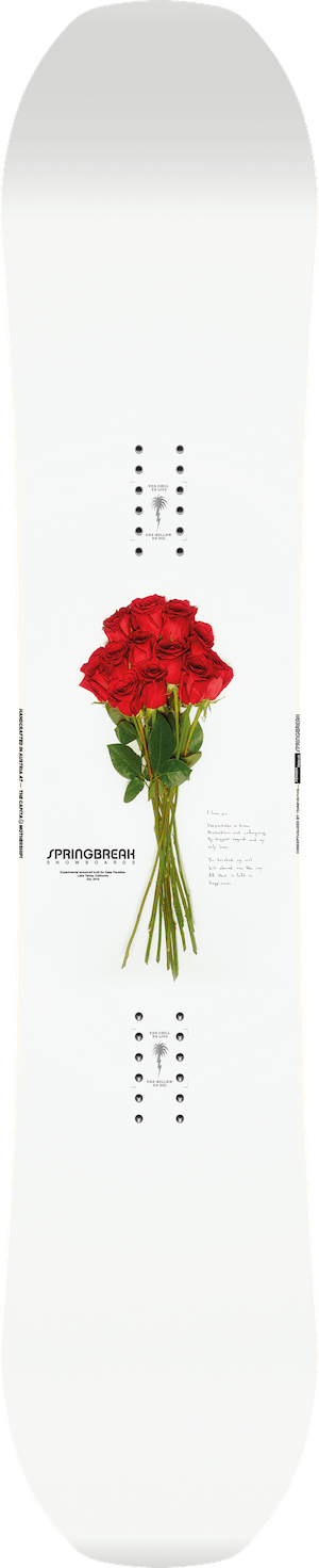 Capita Spring Break Powder Twin Snowboard 2025 - M I L O S P O R T