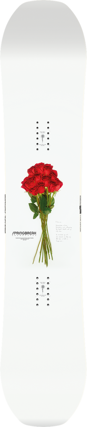 Capita Spring Break Powder Twin Snowboard 2025 - M I L O S P O R T