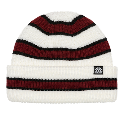 Autumn Slacker Beanie in White 2024 - M I L O S P O R T