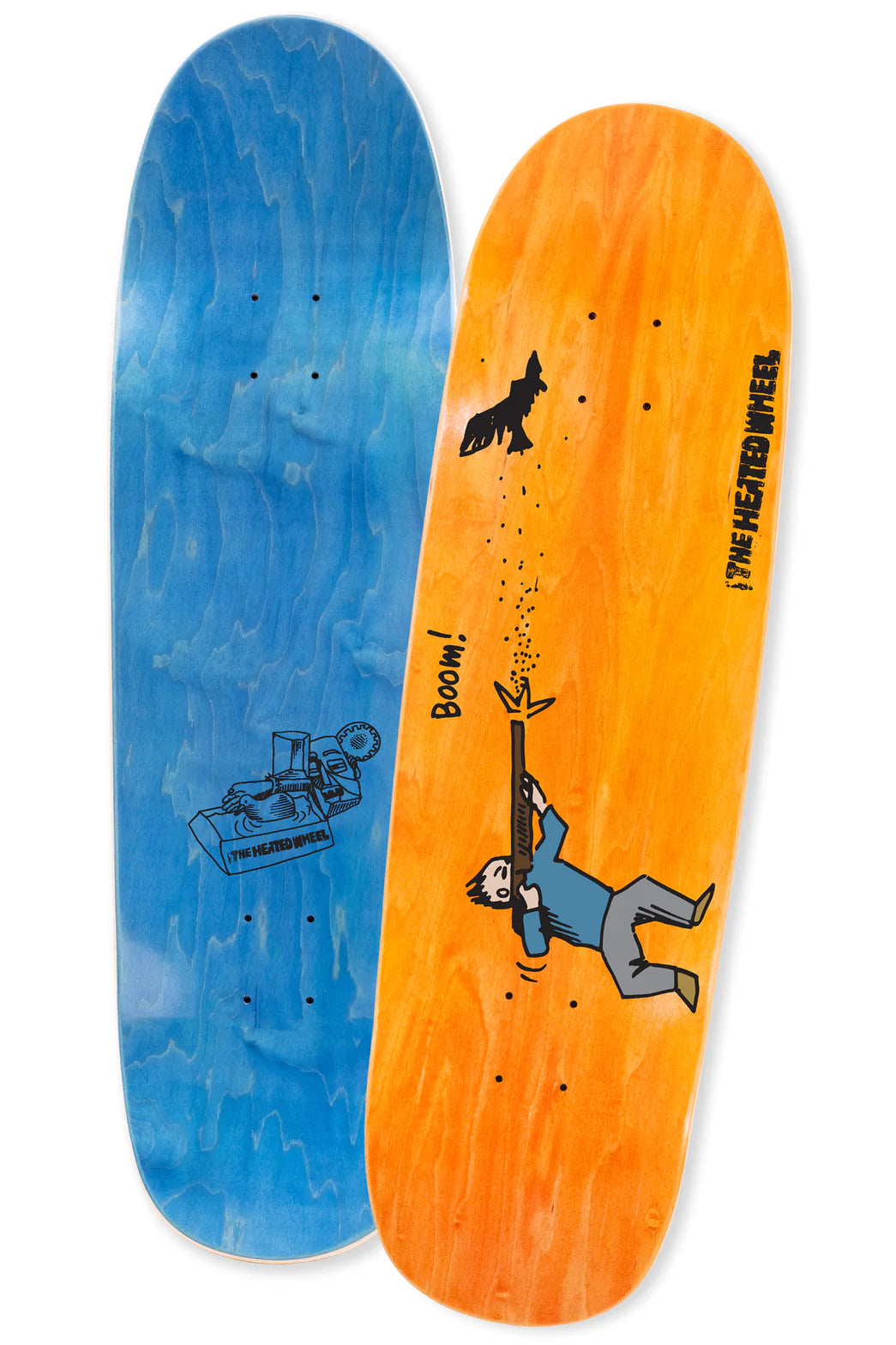 Heated Wheel Sportsman Skateboard Deck - M I L O S P O R T