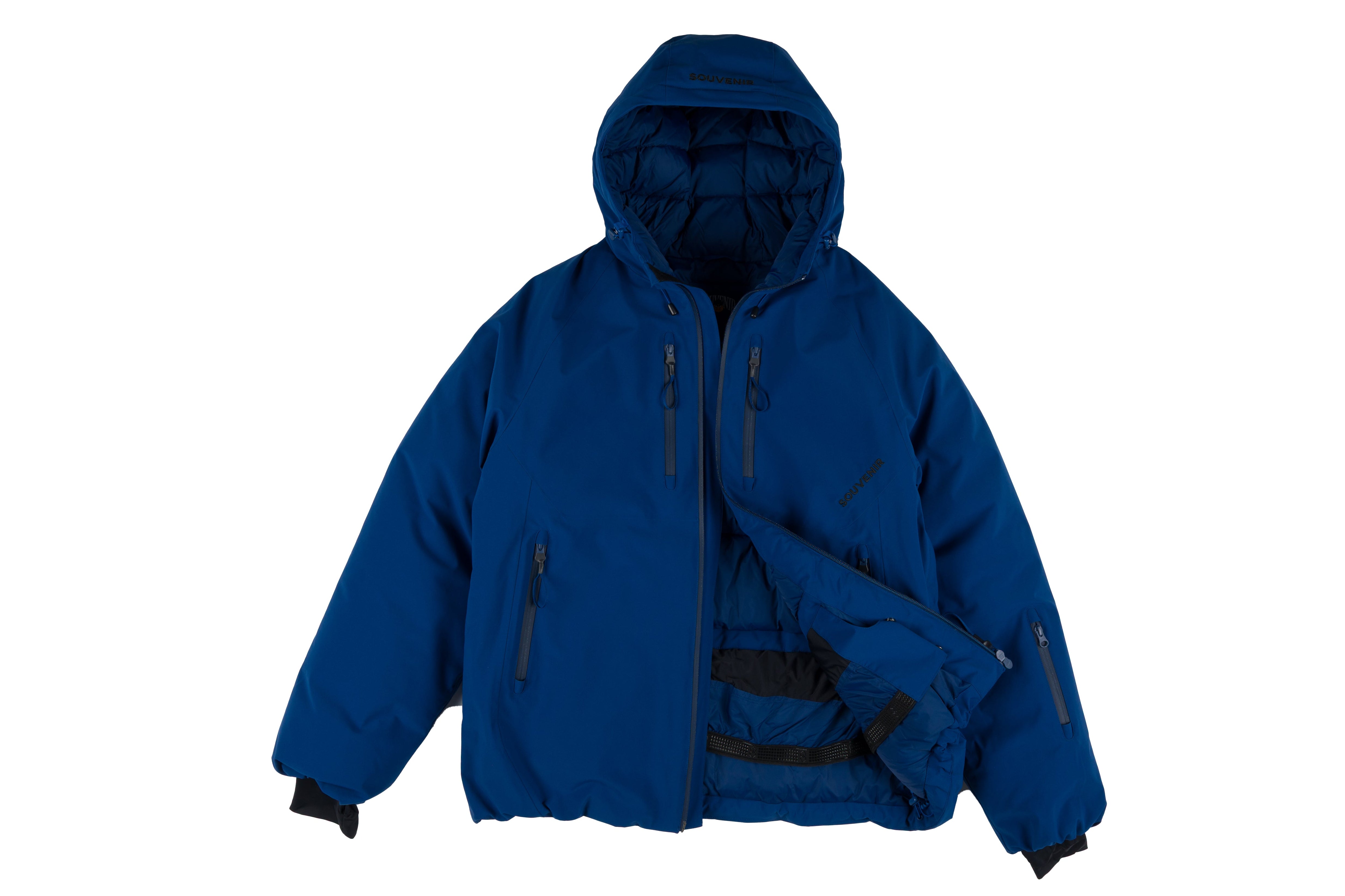Souvenir Snowboard Parka 2027, unisex winter jacket with insulated design, featuring a hood and snow-resistant fabric.